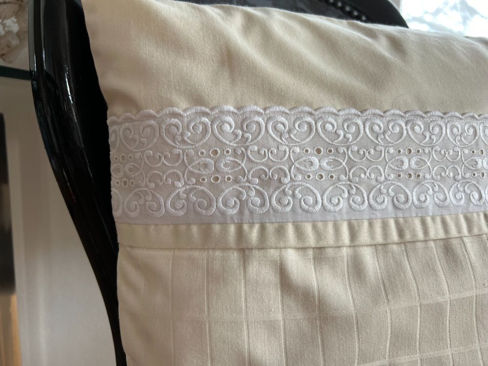 Cuscini: Shabby Chic Deko - Kissen - Handmade - Neu – Usato da Walzenhausen venduto da Cerna007 2