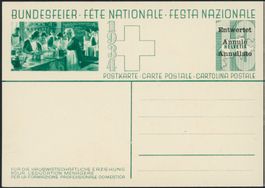 1934 - Pro Patria - Bundesfeierkarte - Entwertet