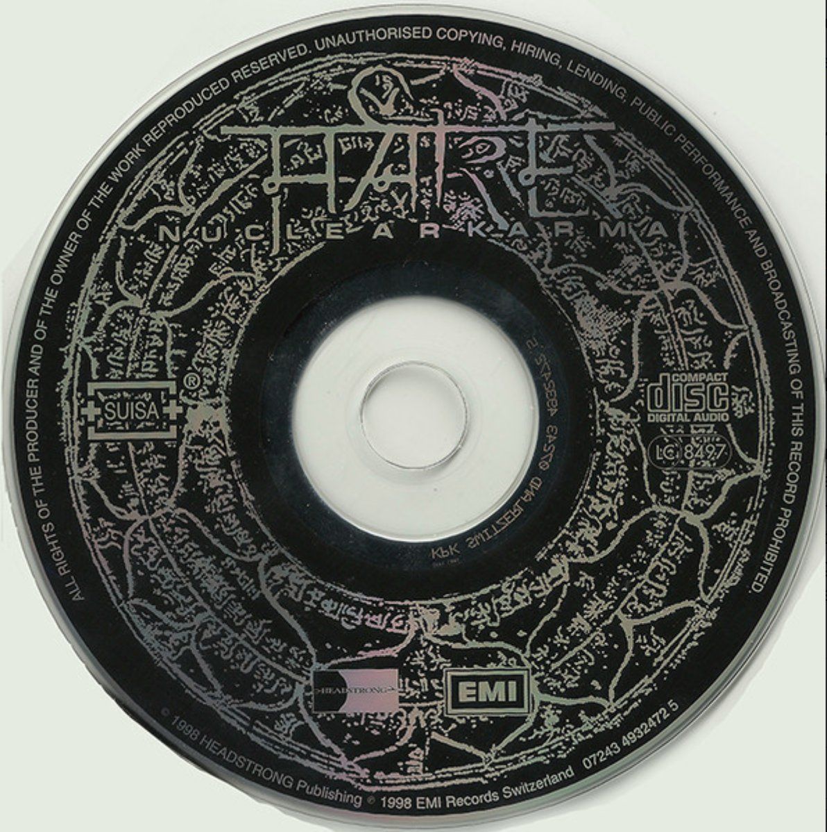 CD: Hare – Nuclear Karma – Usato da Brunnen venduto da Barfly5 2