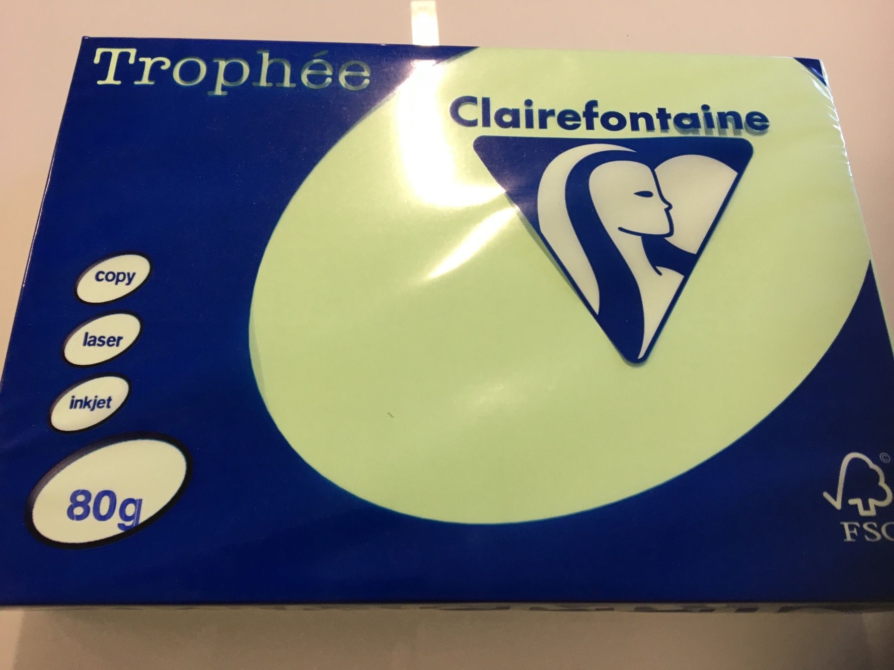 Clairefontaine Carta: 500 Blatt farbiges Papier 80gr – Usato da Arth venduto da Vrecam51