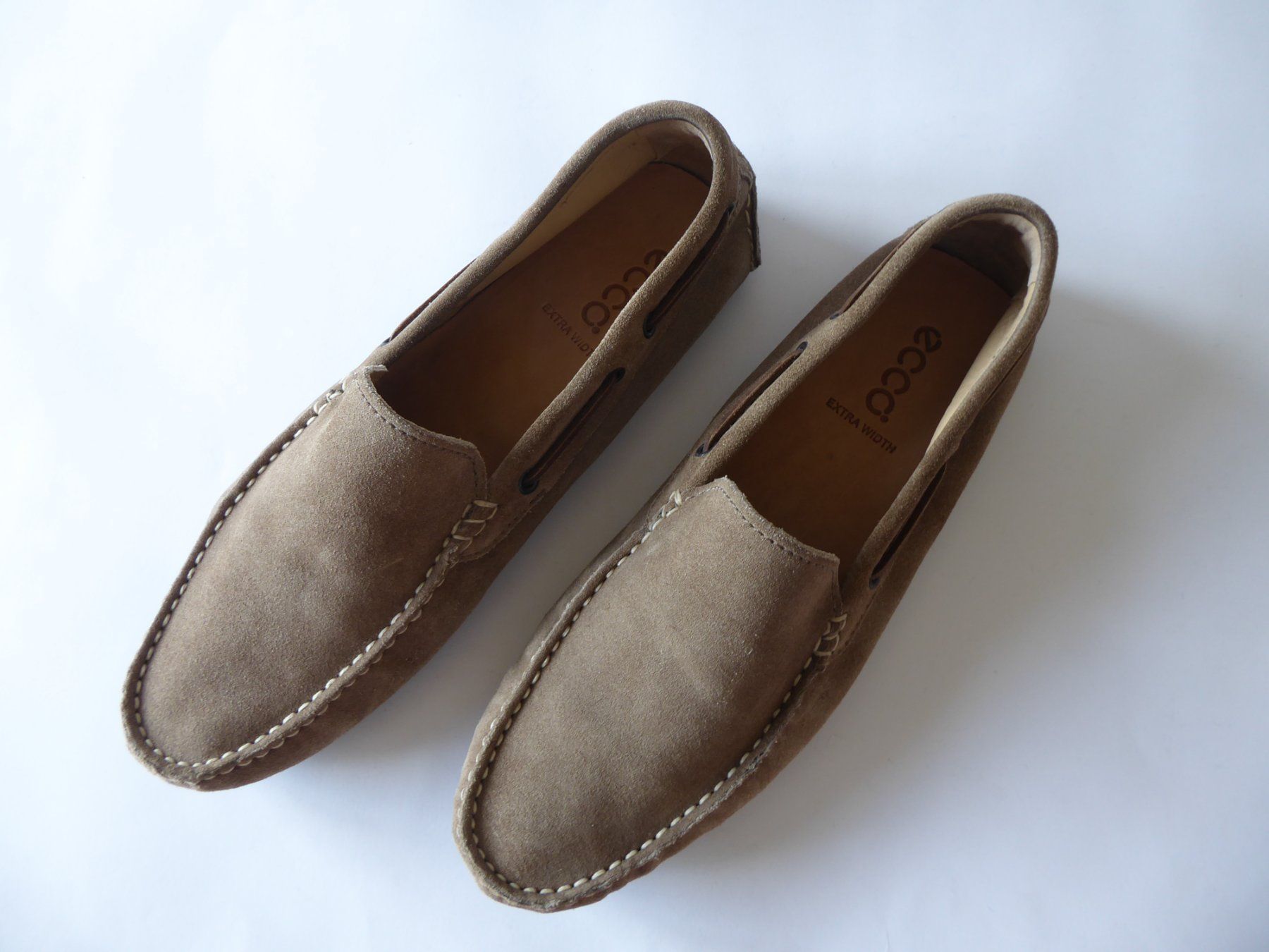 Ecco Herrenschuhe: Mokassins Ecco, Damen oder Herren, Gr. 44, Wildleder – Gebraucht aus Turbenthal von Nautop 3