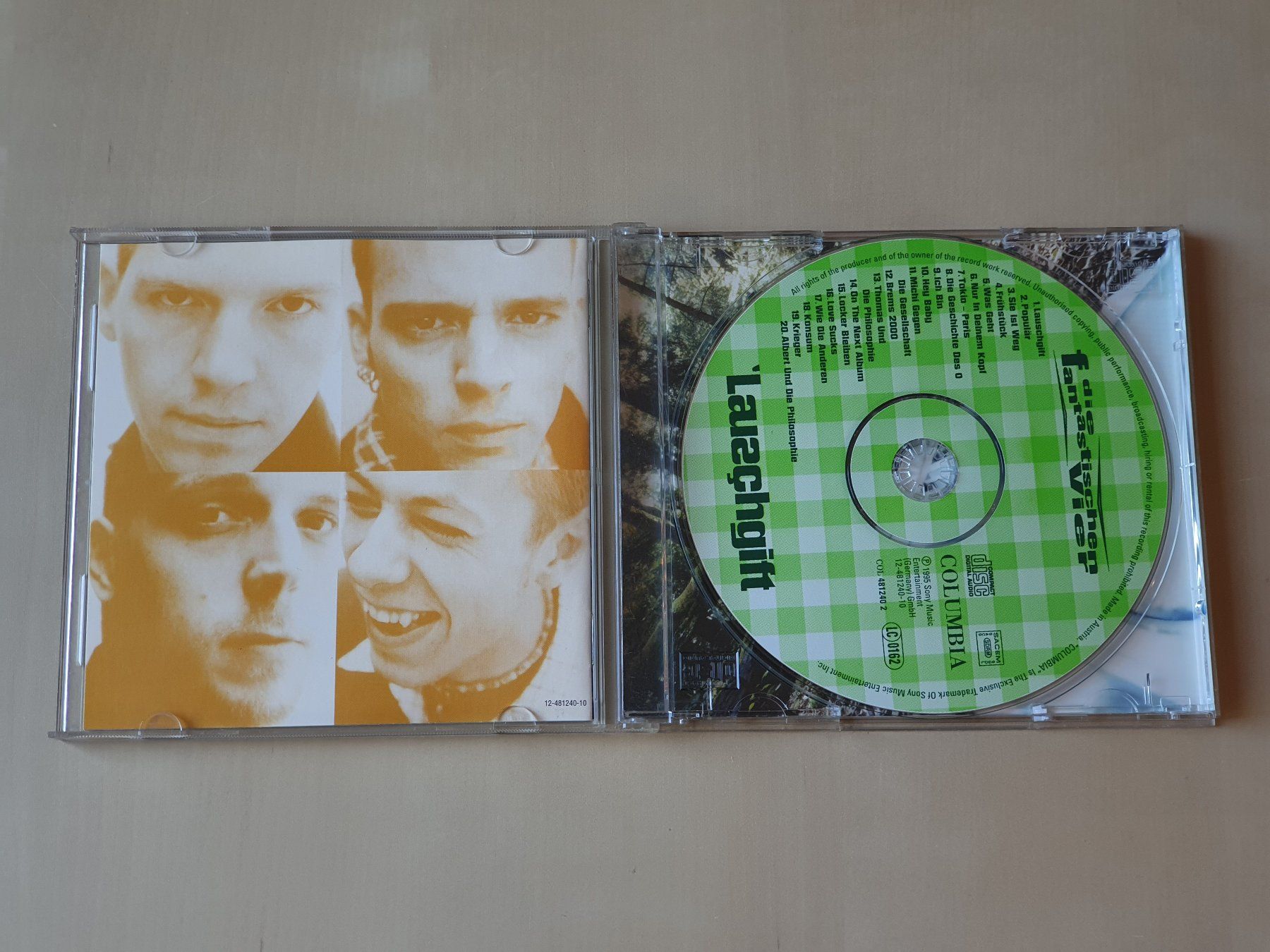 CDs: Die Fantastischen Vier Lauschgift – Gebraucht aus Stansstad von collectorsshop 2