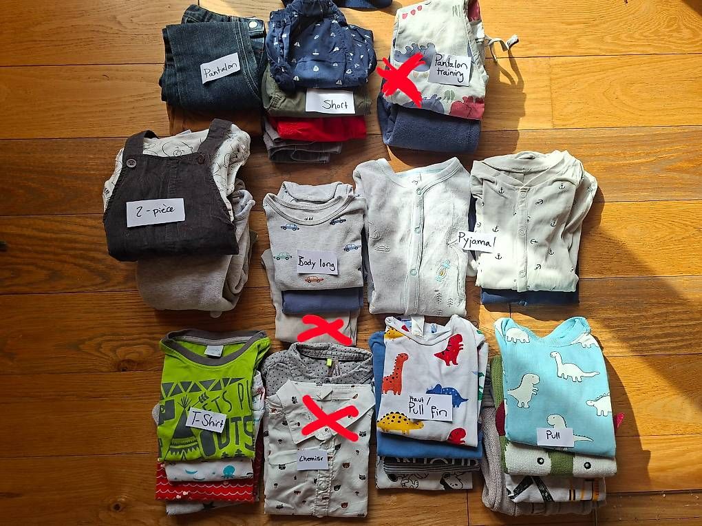 Lotti & Set di vestiti: Habits bébé garçon taille 86 - 18 mois – Usato da Sierre venduto da noe_y7vf