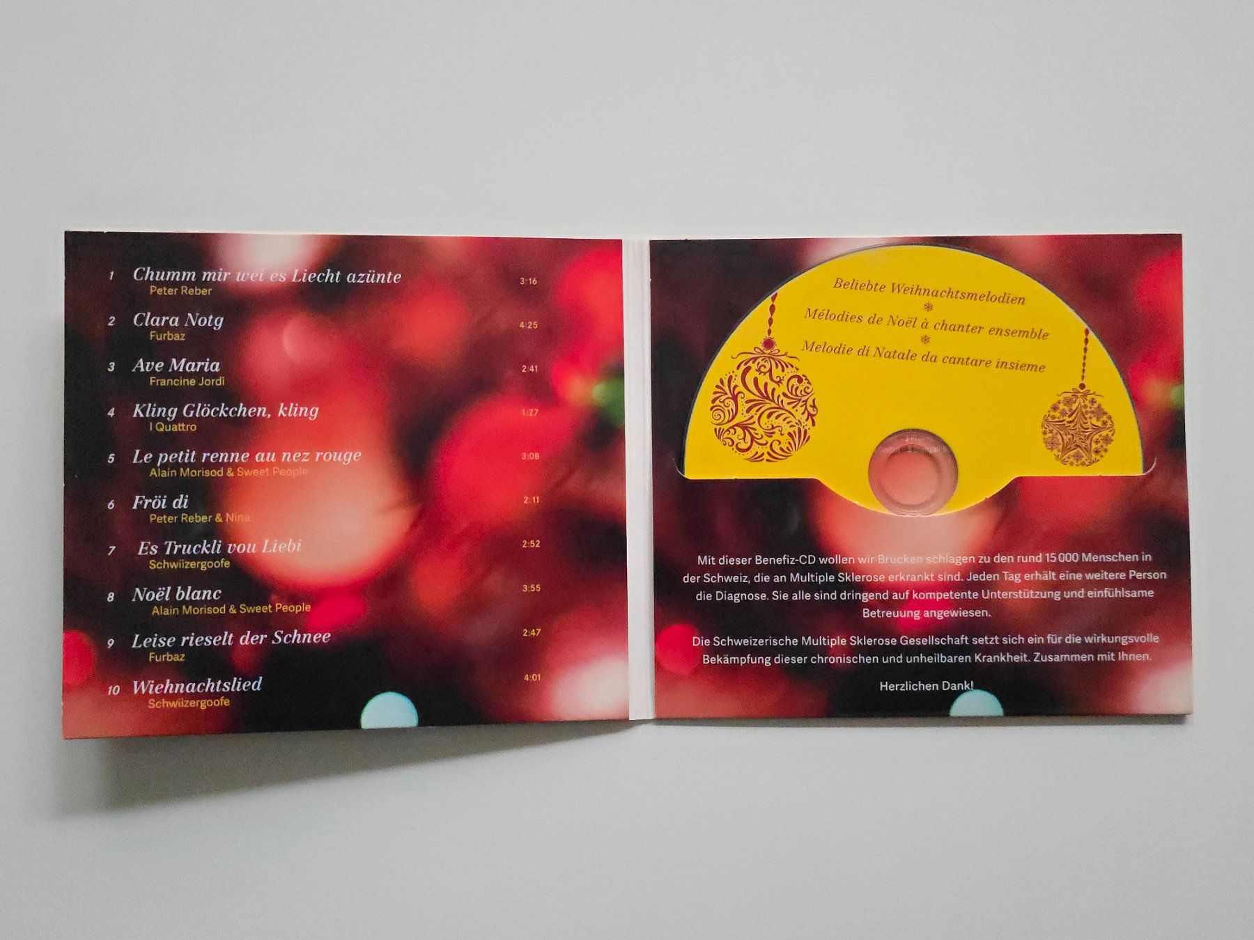 CD: CD Stille Nacht - Schweizer Künstler – Usato da Dättlikon venduto da Wundertuete_ 1