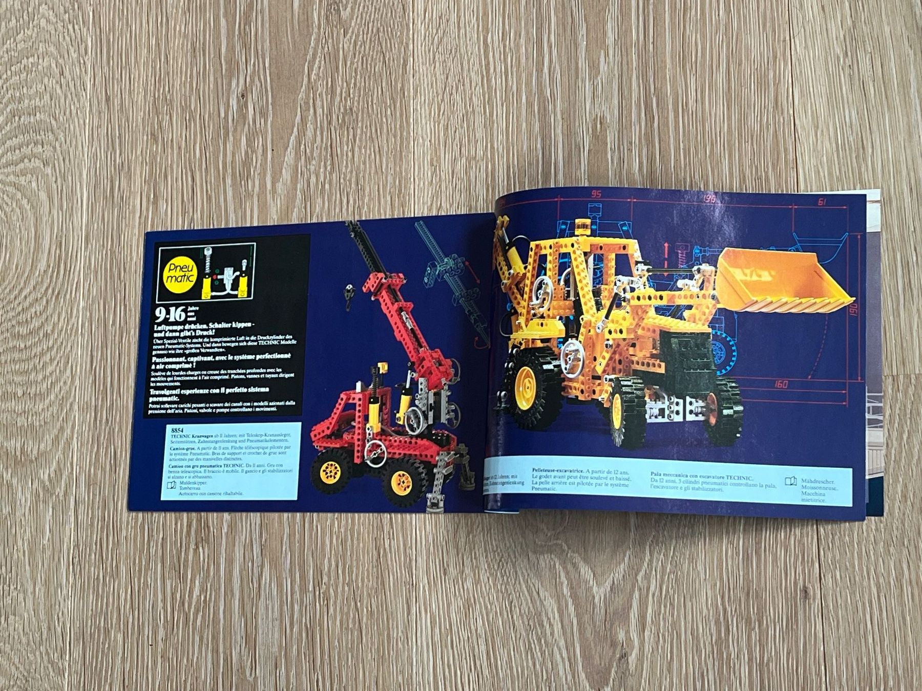 Lego Documenti: Lego Technic Prospekt von 1990 – Usato da Winterthur venduto da Wusa01 3