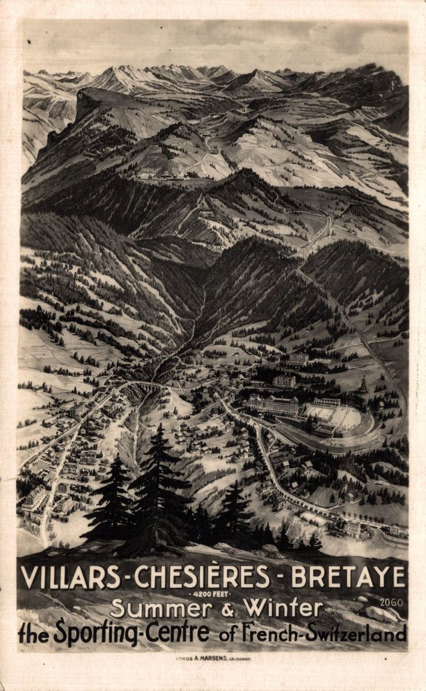 Cartes postales: Villars - Chesières - Bretaye – D'occasion à Bronschhofen par Astore