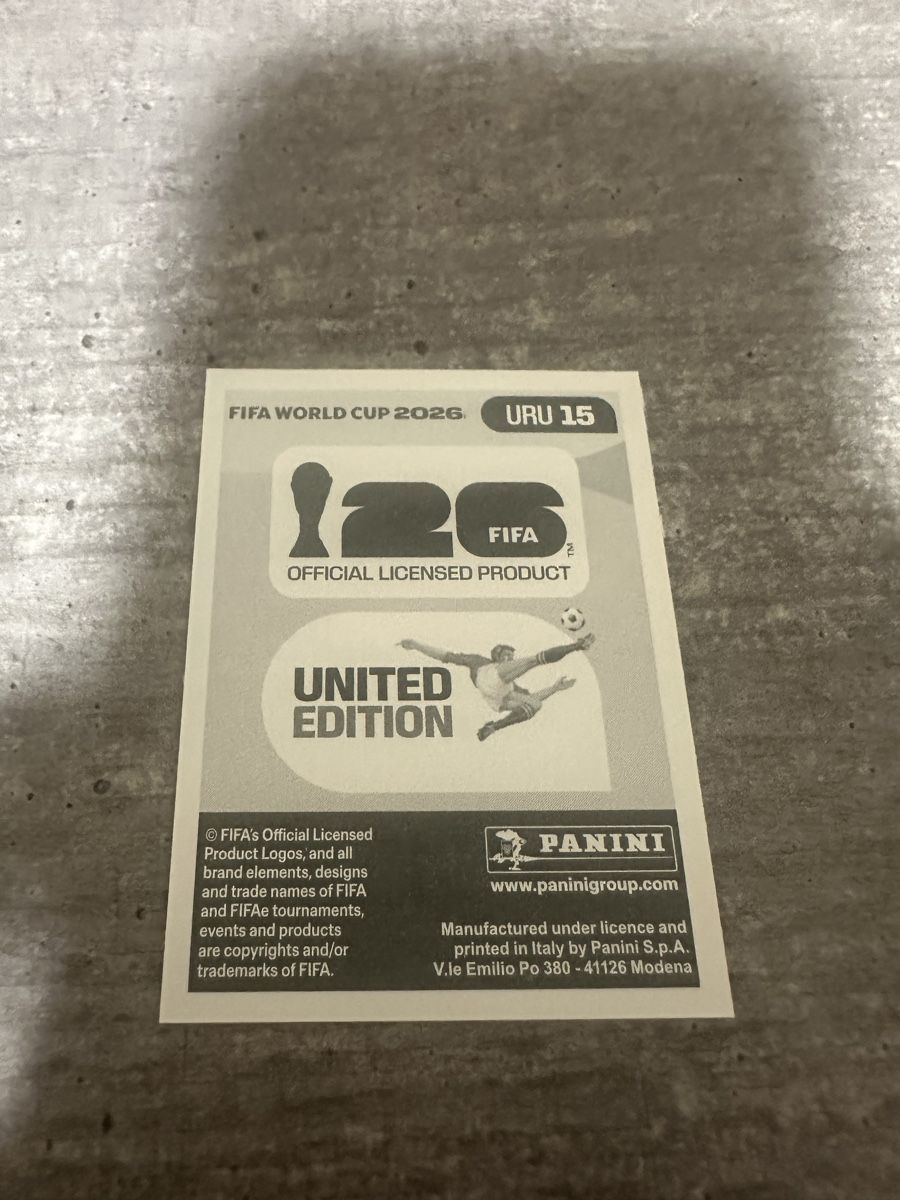 Panini Carte collezionabili: URU 15 , FIFA WORLD CUP 2026 PANINI  – Nuovo (secondo la descrizione) da Frauenfeld venduto da 1PegPeg1 1