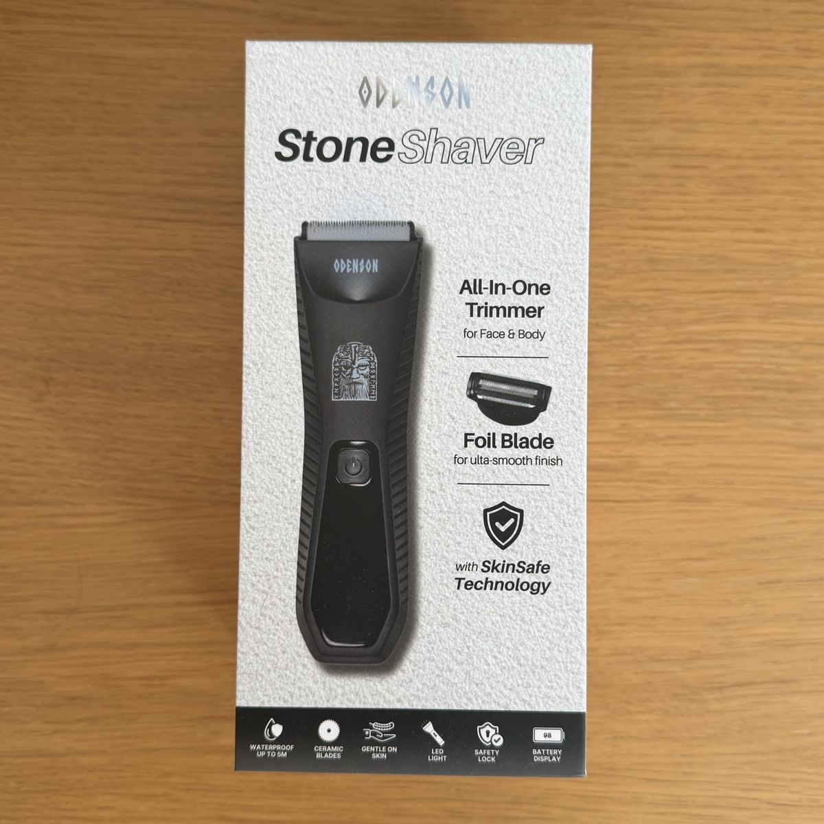 Rasoi & Lamette da barba: Odenson Stone Shaver Rasierer – Nuovo (secondo la descrizione) da Schaffhausen venduto da davidxjames