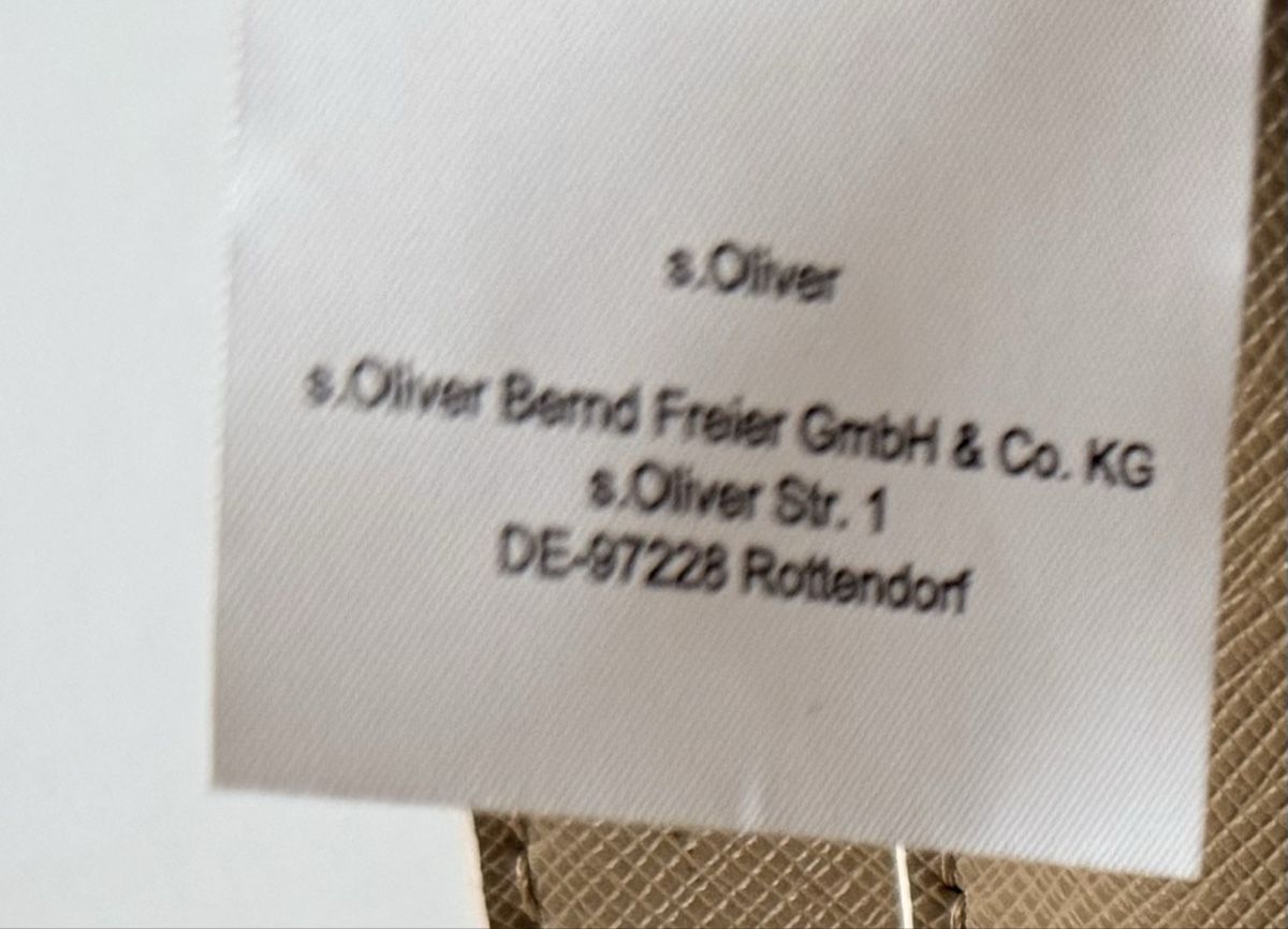 S.Oliver Sacs femmes: s. Oliver Umhängetasche - sandstein – Neuf (Voir description) à Rorschacherberg par pol_2pw7 8