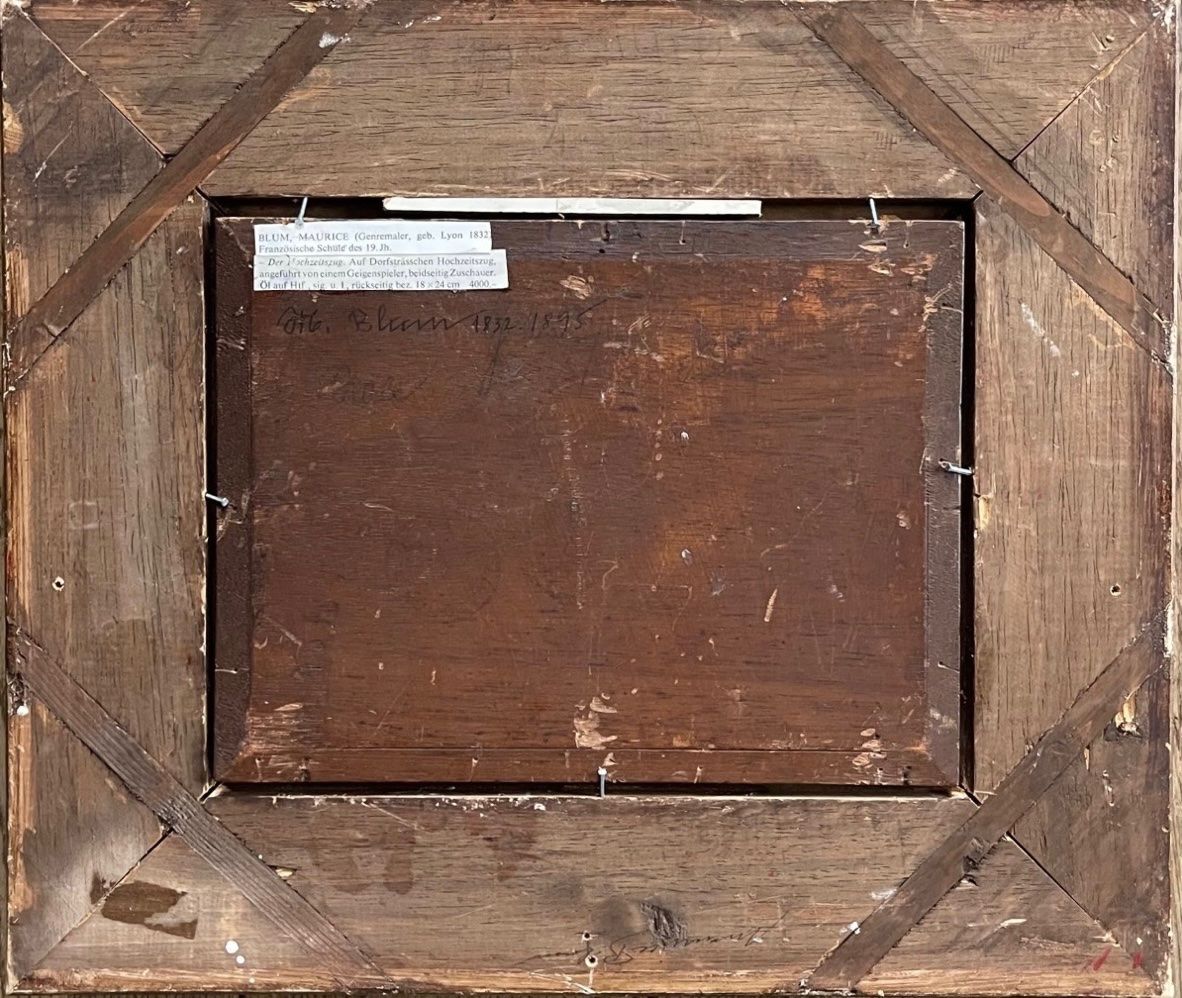 Gemälde: Blum Maurice (1832-1909) – Gebraucht aus Grosshöchstetten von Perle1951 4