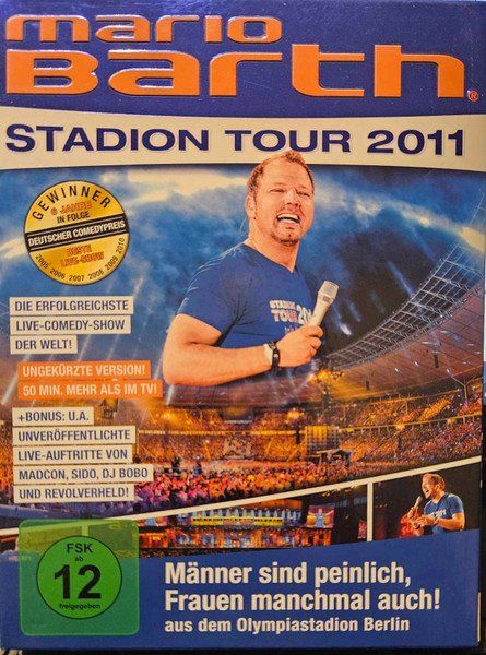 Tutti i DVDs: Barth Mario: Stadion Tour 2011 - 2DVD – Nuovo e nell'imballaggio originale da Steinhausen venduto da Vilivinili