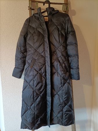 Orsay Wintermantel Gr. 34, schwarz mit Kapuze, neu