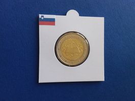 2 Euro Slowenien 2007 Treaty of Rome (Selten)