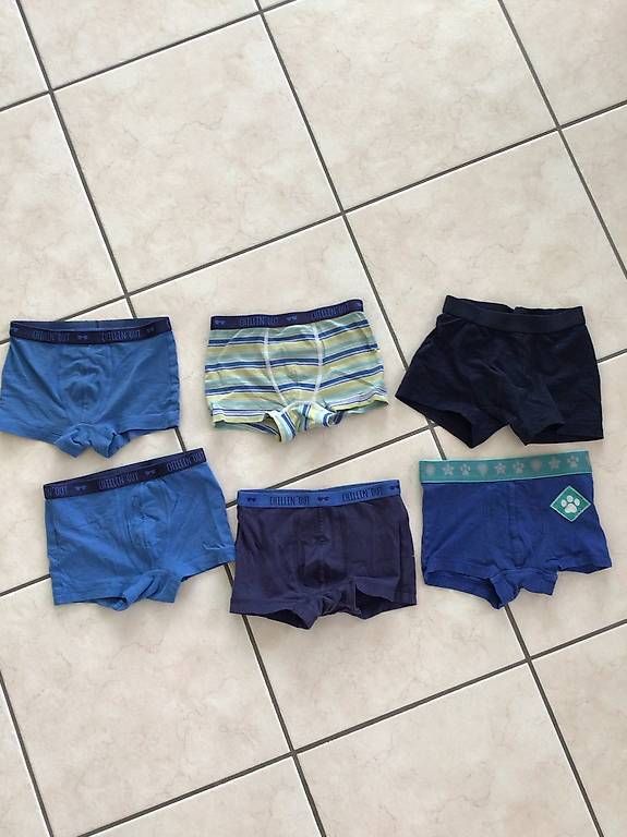 Biancheria intima: 6 Boxershorts Größe 110/116 – Usato da Zimmerwald venduto da wuff81