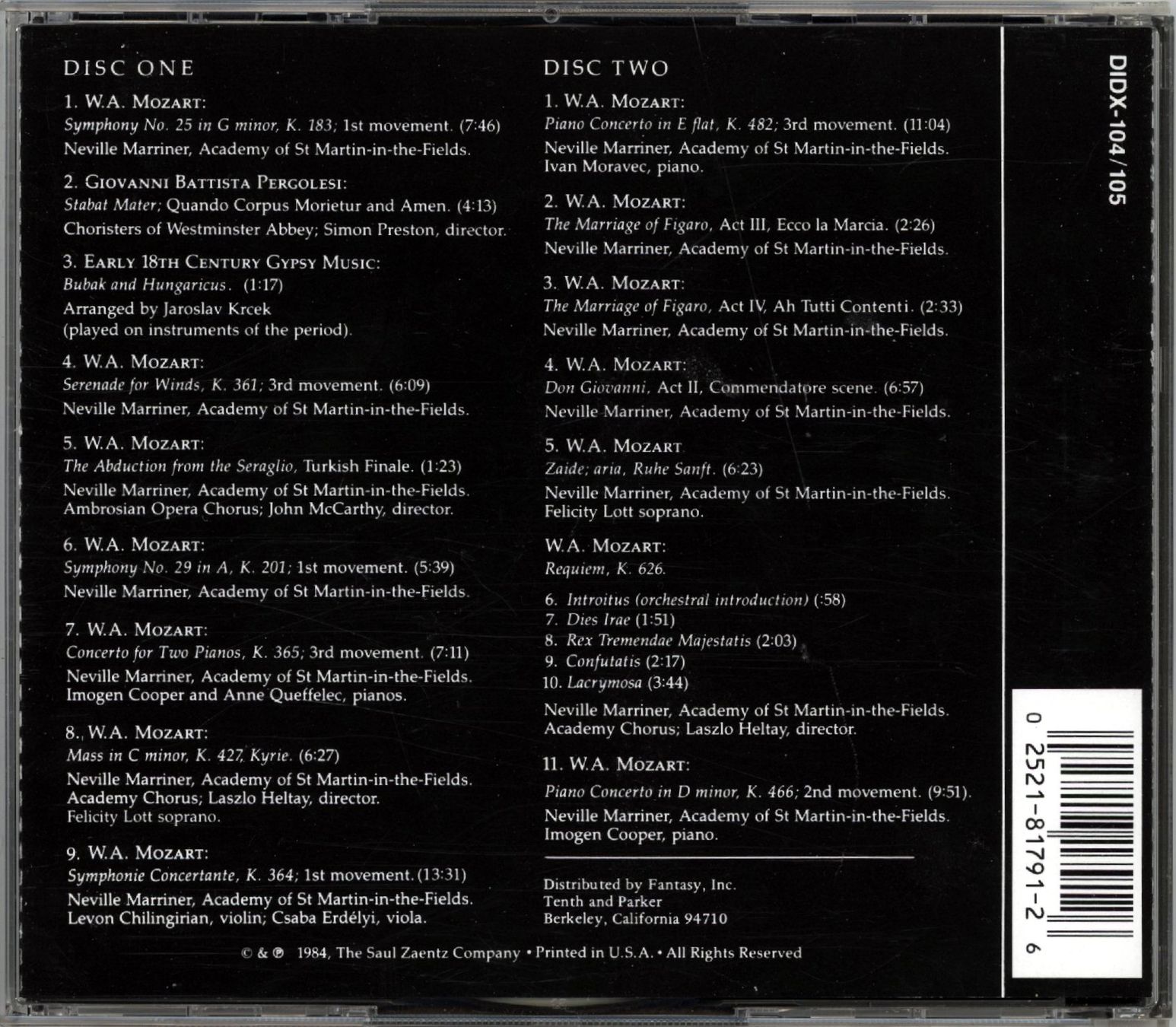 CD: Doppel-CD: Amadeus / Original soundtrack recording – Usato da Zofingen venduto da Chris-Jo-Noe 1