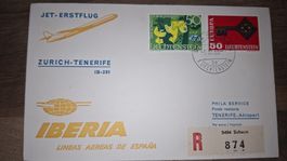 Iberia Zürich - Tenerife 01.11.1968