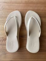 Havaianas Wedge Flip Flops Beige Grösse 37 neu