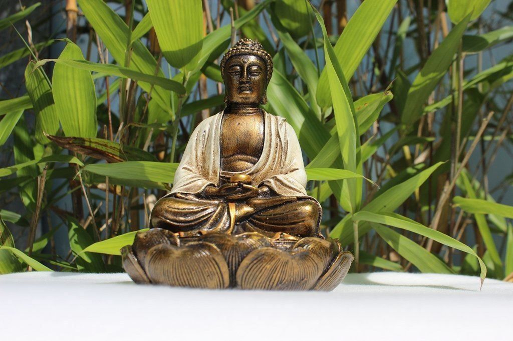 Sculptures & Statues: Buddha Statue – Neuf avec emballage d'origine à Kräiligen par wolle2101 1