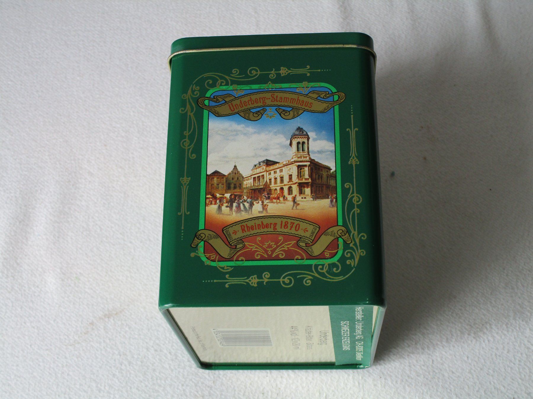 Tutte le decorazioni: Blechdose Underberg – Usato da Grenchen venduto da Uhus15 2