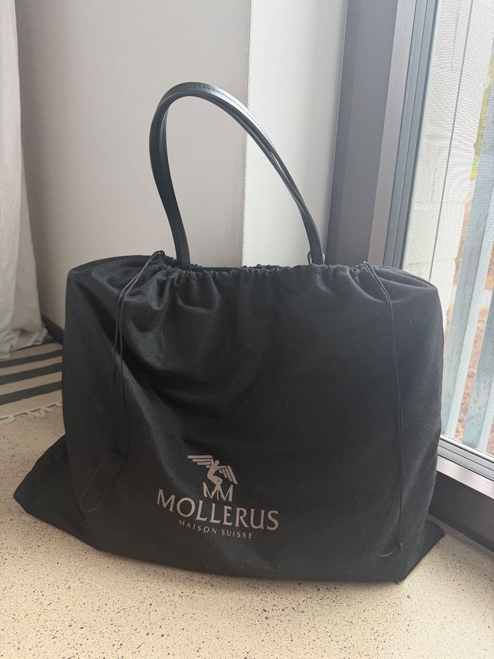 Maison Mollerus Borse da donna: Maison Mollerus Shopper Luzern schwarz silber – Nuovo (secondo la descrizione) da Brütten venduto da Rod816 6