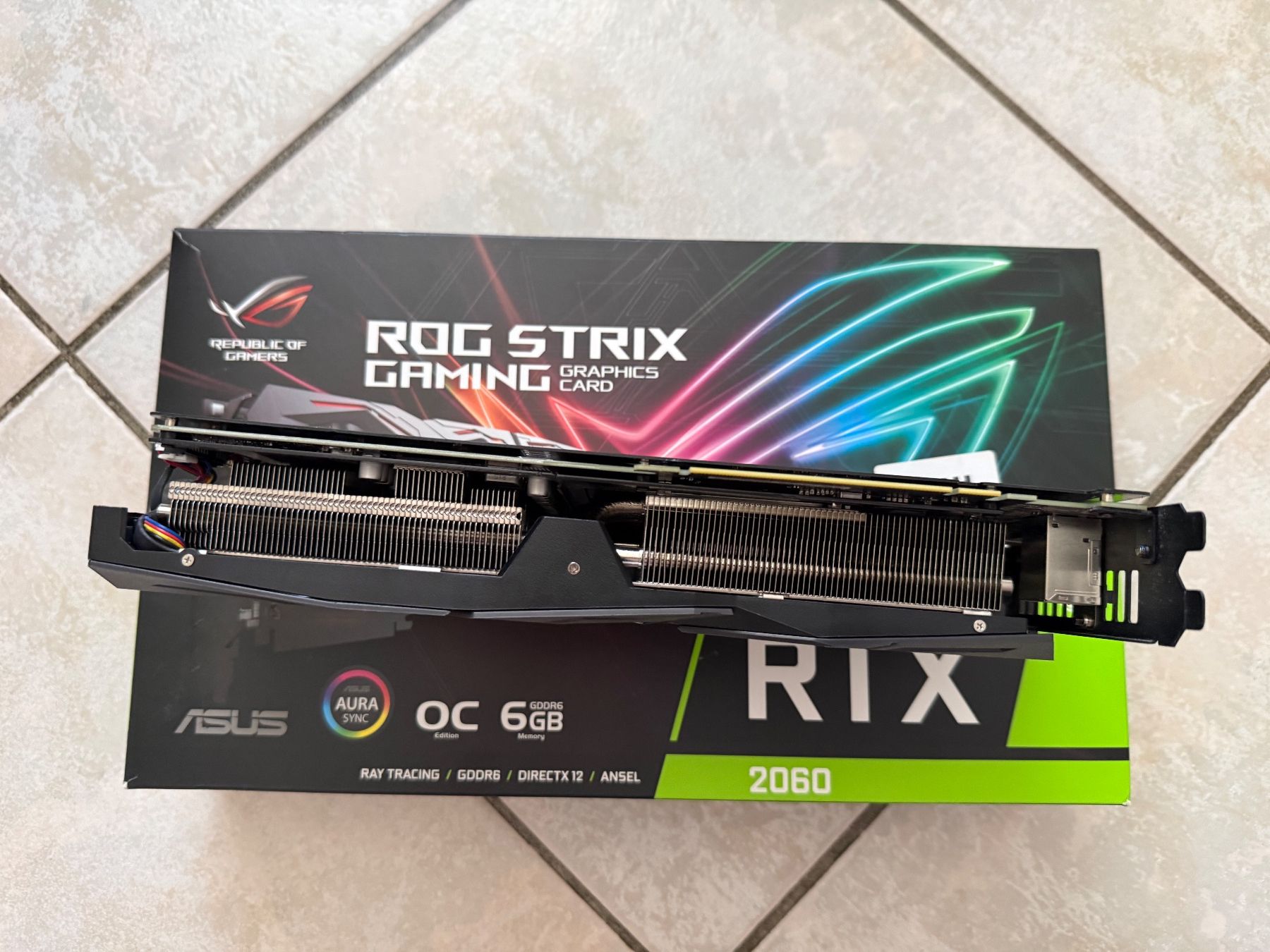 Nvidia Grafikkarten: ROG Strix Gaming Nvidia RTX 2060 OC 6GB – Gebraucht aus La Rippe von Thaicker 3