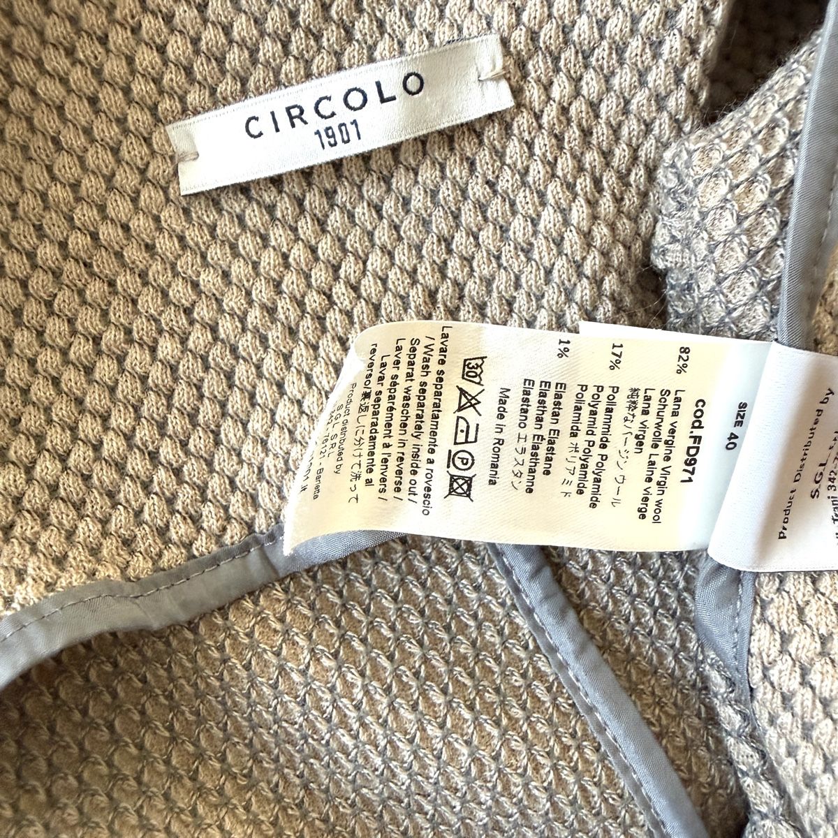 Circolo Jacken: CIRCOLO 1901 Wool Jacket – Neu (gemäss Beschreibung) aus Freienbach von Avviivva_Shop 6