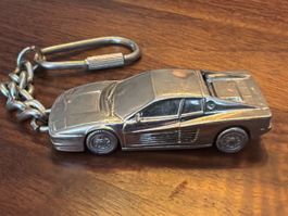 Schlüsselanhänger Ferrari Testarossa Durago 1/67 guter Zusta