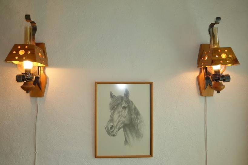 Lampes: 3 wunderschöne Wandleuchten rustikal – D'occasion à Wald ZH par baumih
