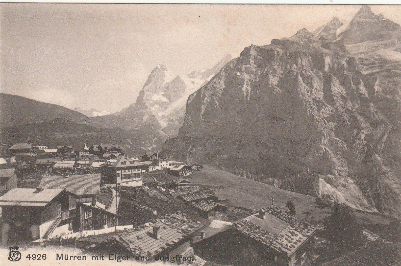 Cartoline postali: Mürren - Karte ungelaufen – Usato da uttwil venduto da Koehlerfred