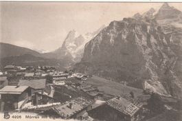 Mürren - Karte ungelaufen