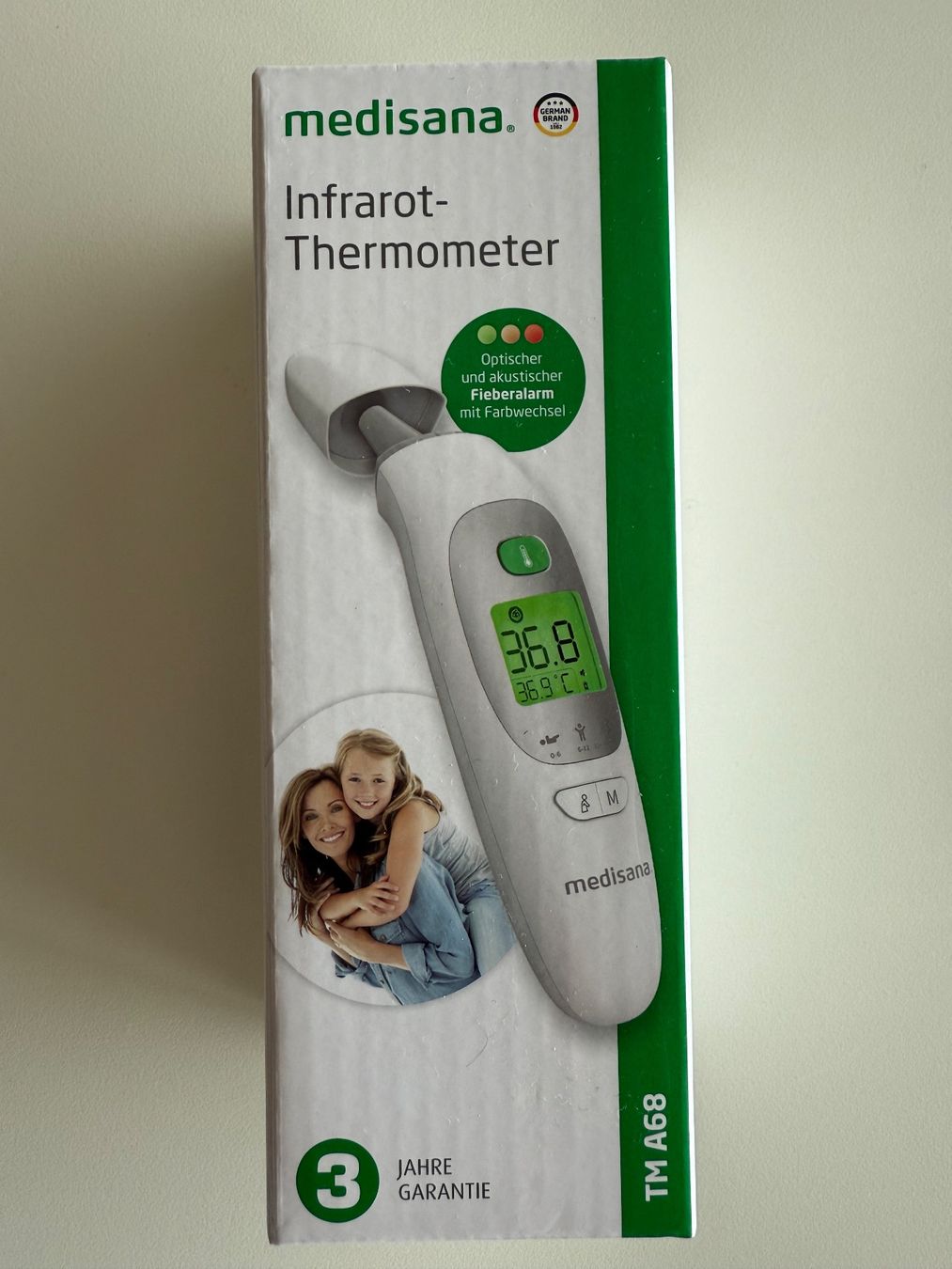 Medisana Altro per la casa: Medisana Infrared Thermometer TM-A68 – Nuovo e nell'imballaggio originale da St-Gingolph venduto da GoldenKeys
