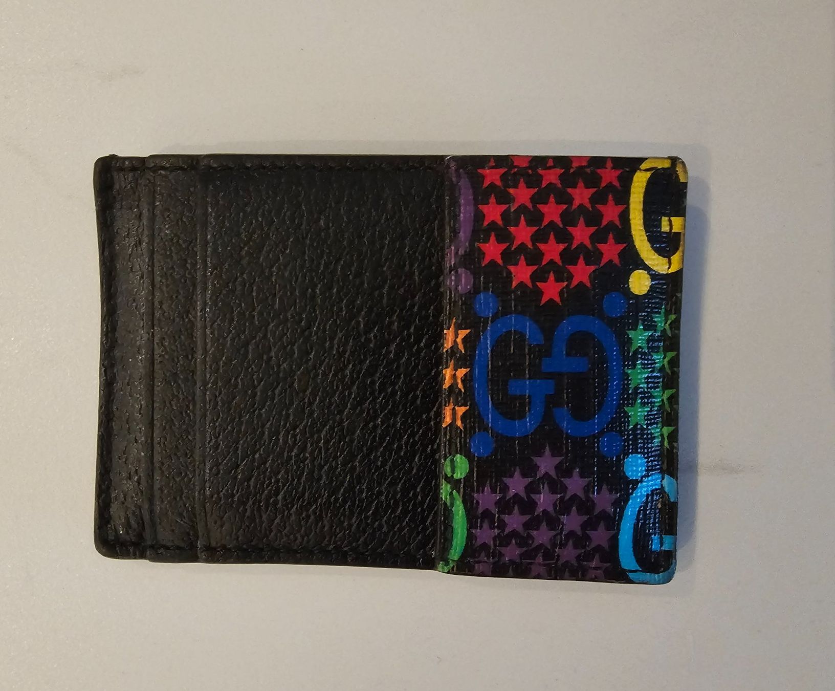 Gucci Portafogli: Gucci Psychedelic Special Edition Card Holder – Usato da Zürich venduto da TrueTrade 1