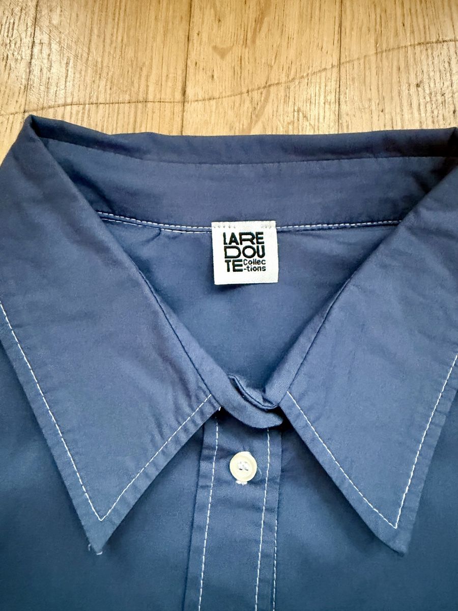 La Redoute Camicette: NEU La Redoute Oversize Hemdbluse Blau 42 – Nuovo (secondo la descrizione) da Zürich venduto da dta_k2q9 1