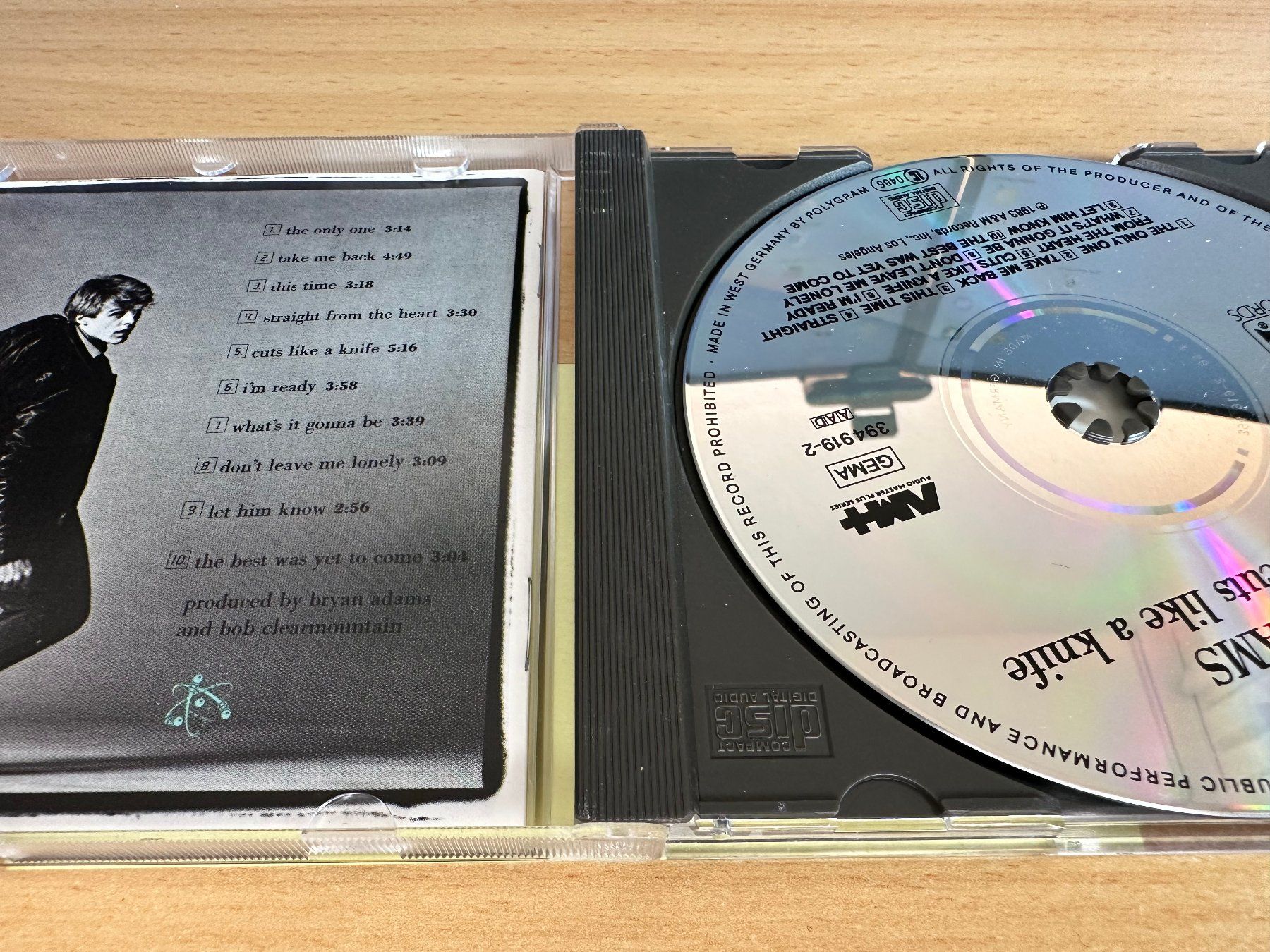 CDs: Bryan Adams – Cuts Like A Knife – Gebraucht aus Rikon im Tösstal von Alpenmutz 2