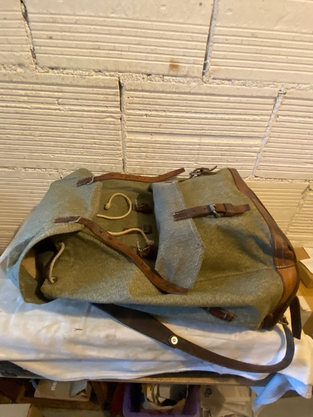 Schweizer Armee Rucksäcke: MILITÄR RUCKSACK  1964  CH ARMEE – Gebraucht aus Chur von silbermon 8