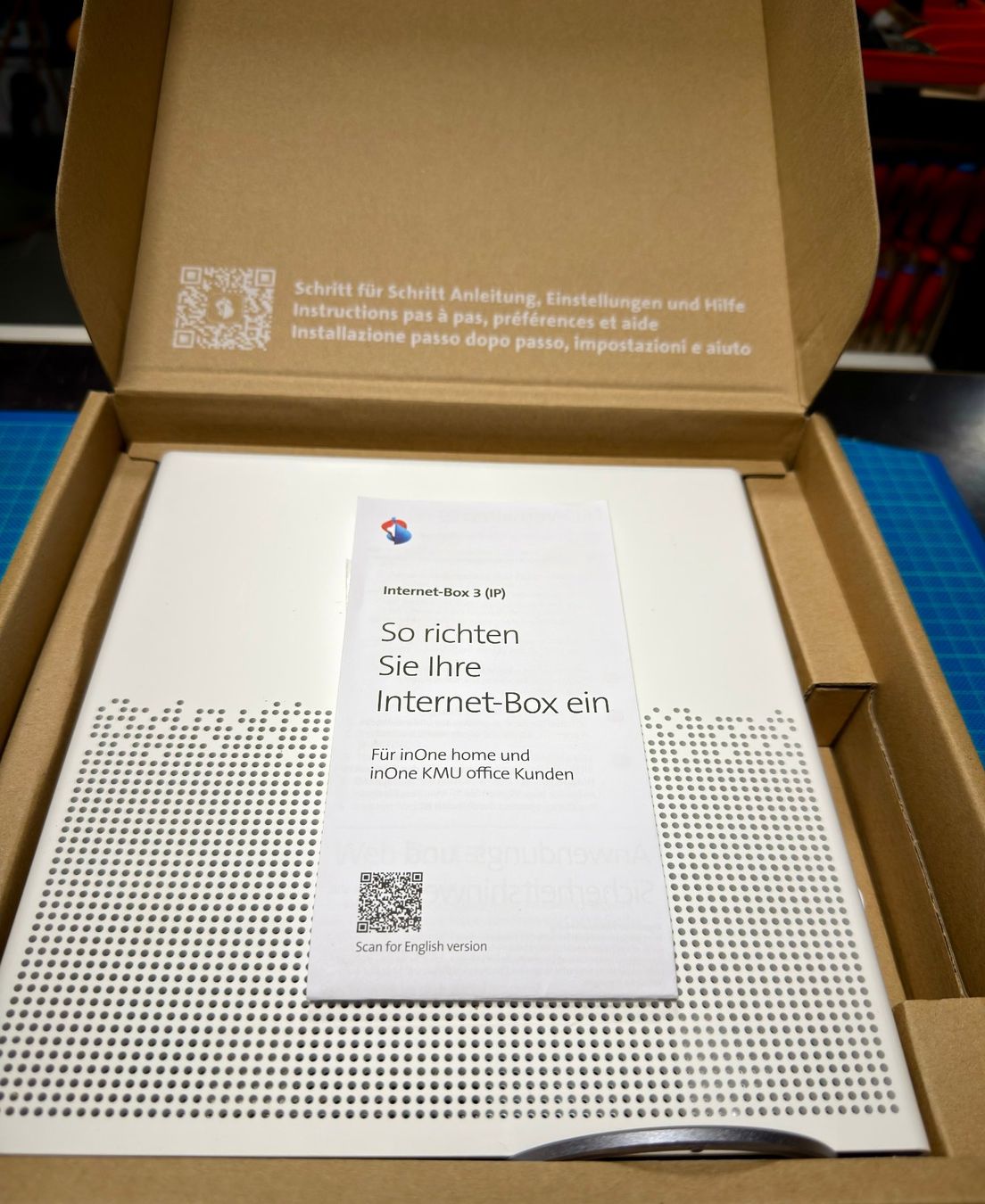 Swisscom Modem & Router: Swisscom Internet-Box 3 – Usato da Röschenz venduto da Sharjah 5