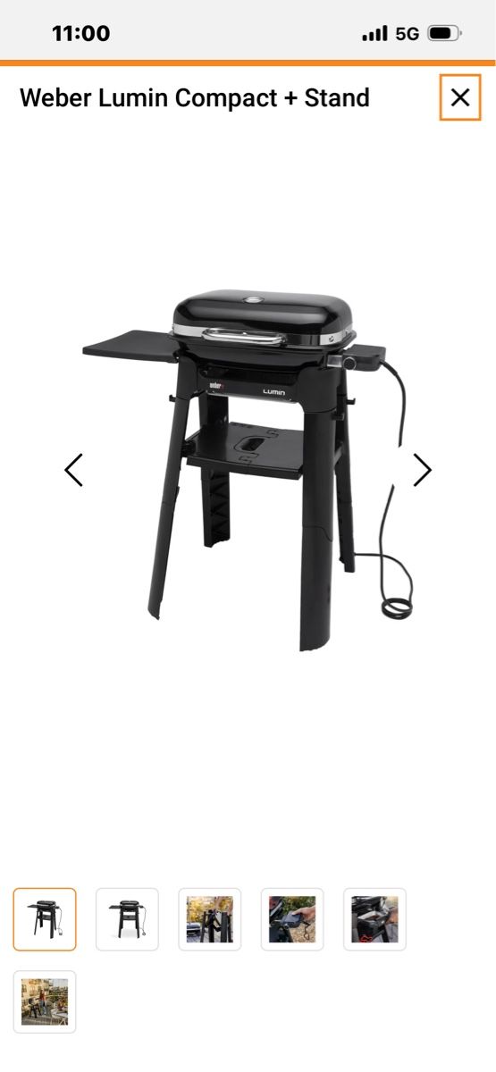 Griglie: Weber. Elektro Grill Compact  – Usato da Liebefeld venduto da urbanier 3