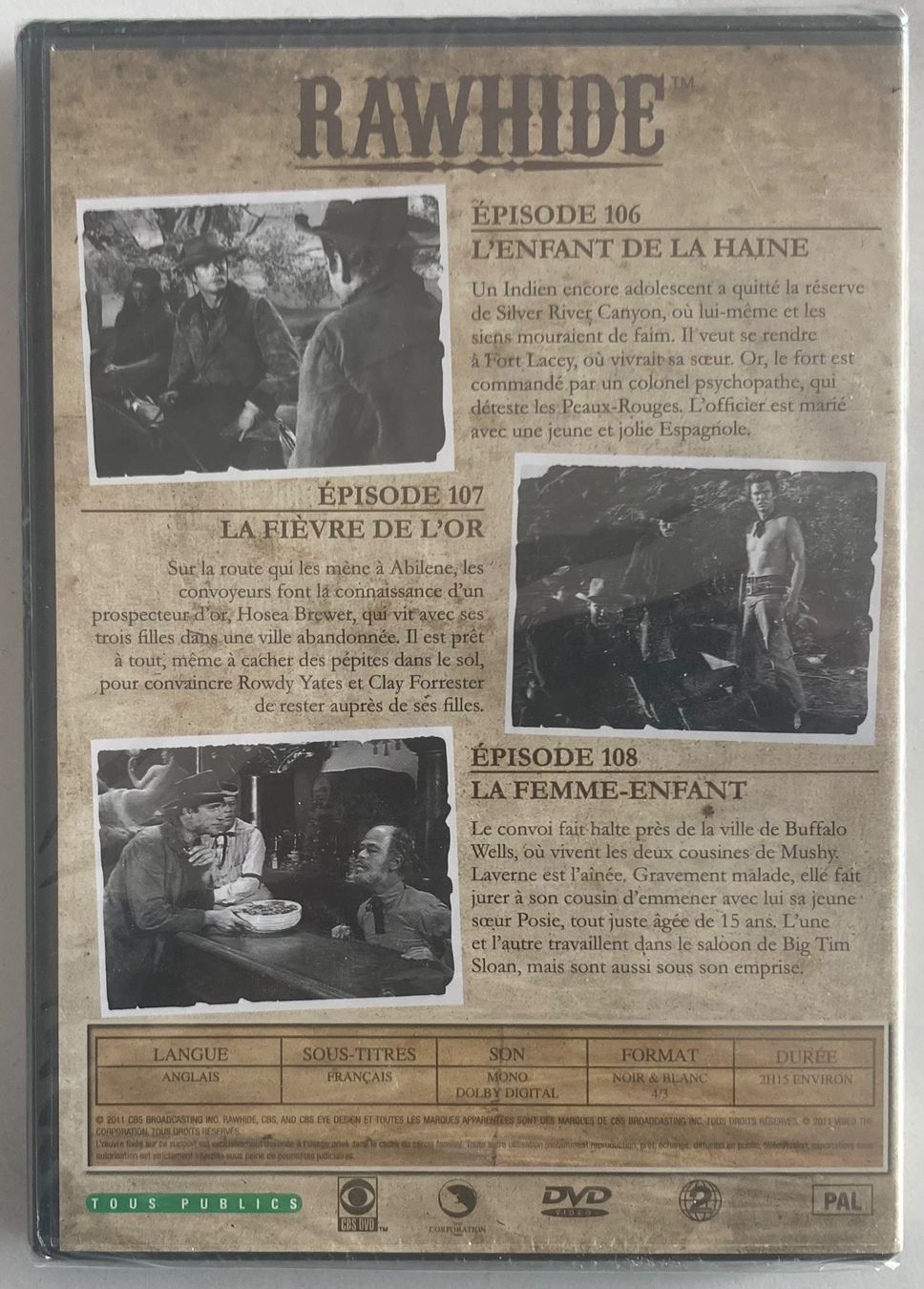 Alle DVDs: CLINT EASTWOOD - RAWHIDE N°36 – Gebraucht aus Poliez-Pittet von Newtown-Records 4