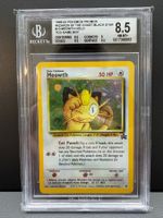 Pokémon 1999-02 Meowth Holo Promo WOTC 10 NM-MT+ Beckett 8.5