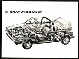 Fotografie Auto Volkswagen VW Golf 1 Cab