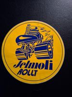 Vintage Rar Sticker Aufkleber Jelmoli Rollt (70er)
