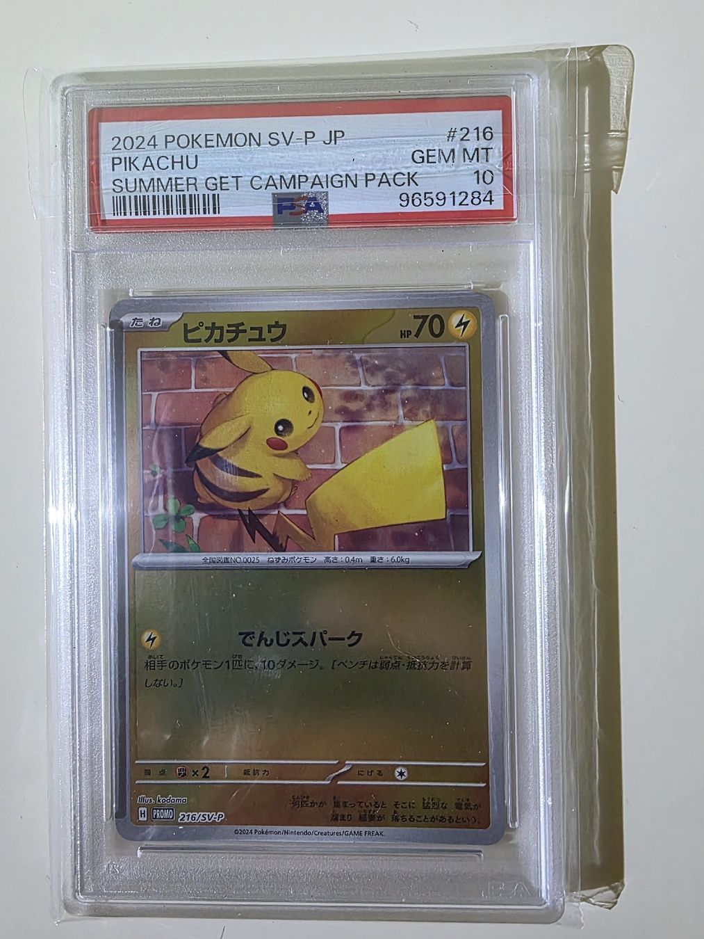 Pokémon Carte collezionabili: Pokemon PSA 10 Sequential Set 2024 Summer Get Campaign JP – Nuovo (secondo la descrizione) da Dintikon venduto da Takeit79 4