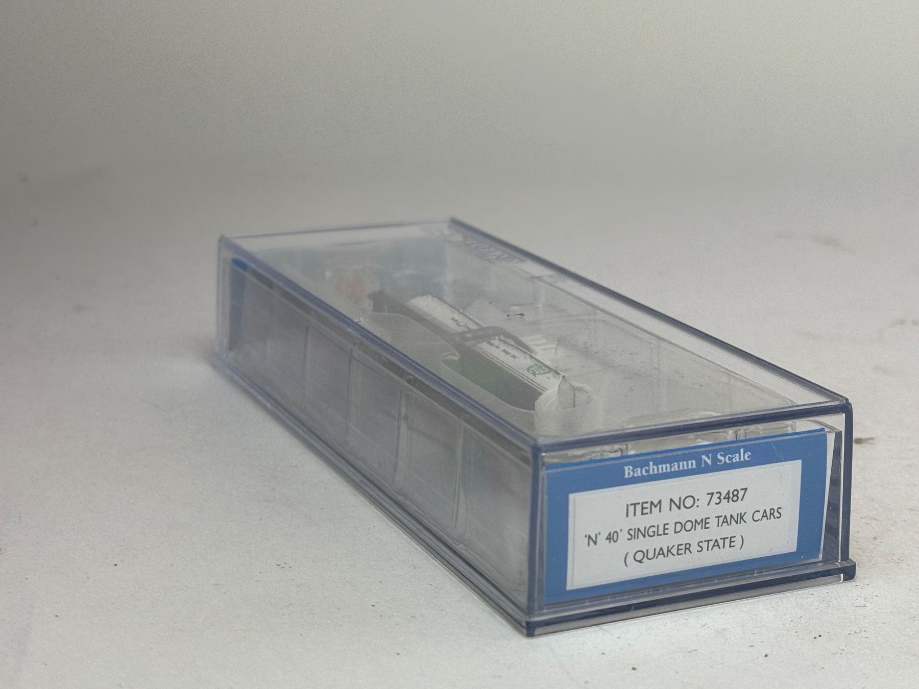 Modelleisenbahnen: EX-  Bachmann Kesselwagen Quaker State – Gebraucht aus Elm von Wikmtz 1