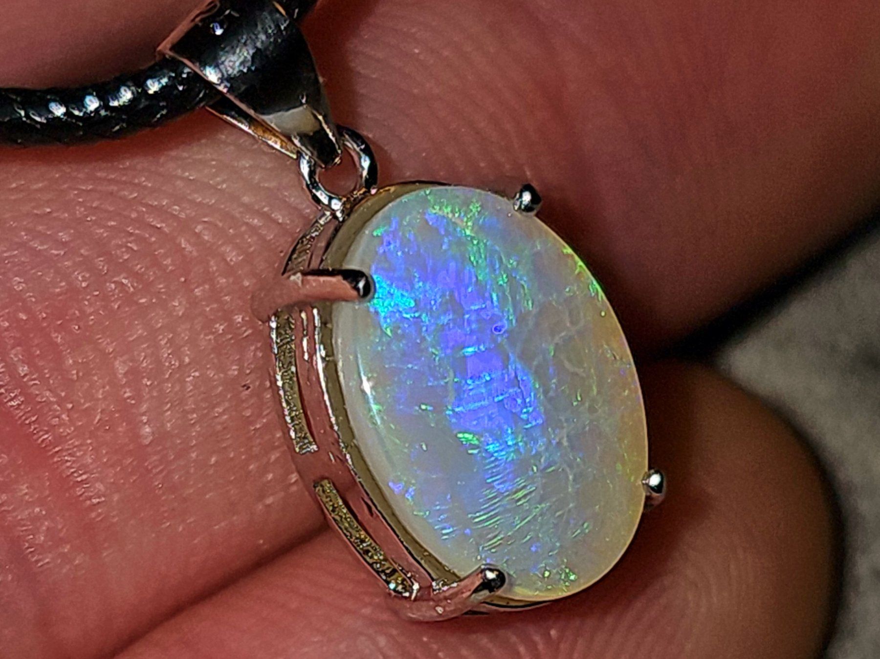 Pietre preziose: Natürlicher Australischer Flashfire Opal – Nuovo e nell'imballaggio originale da Uerkheim venduto da Winwinner 4