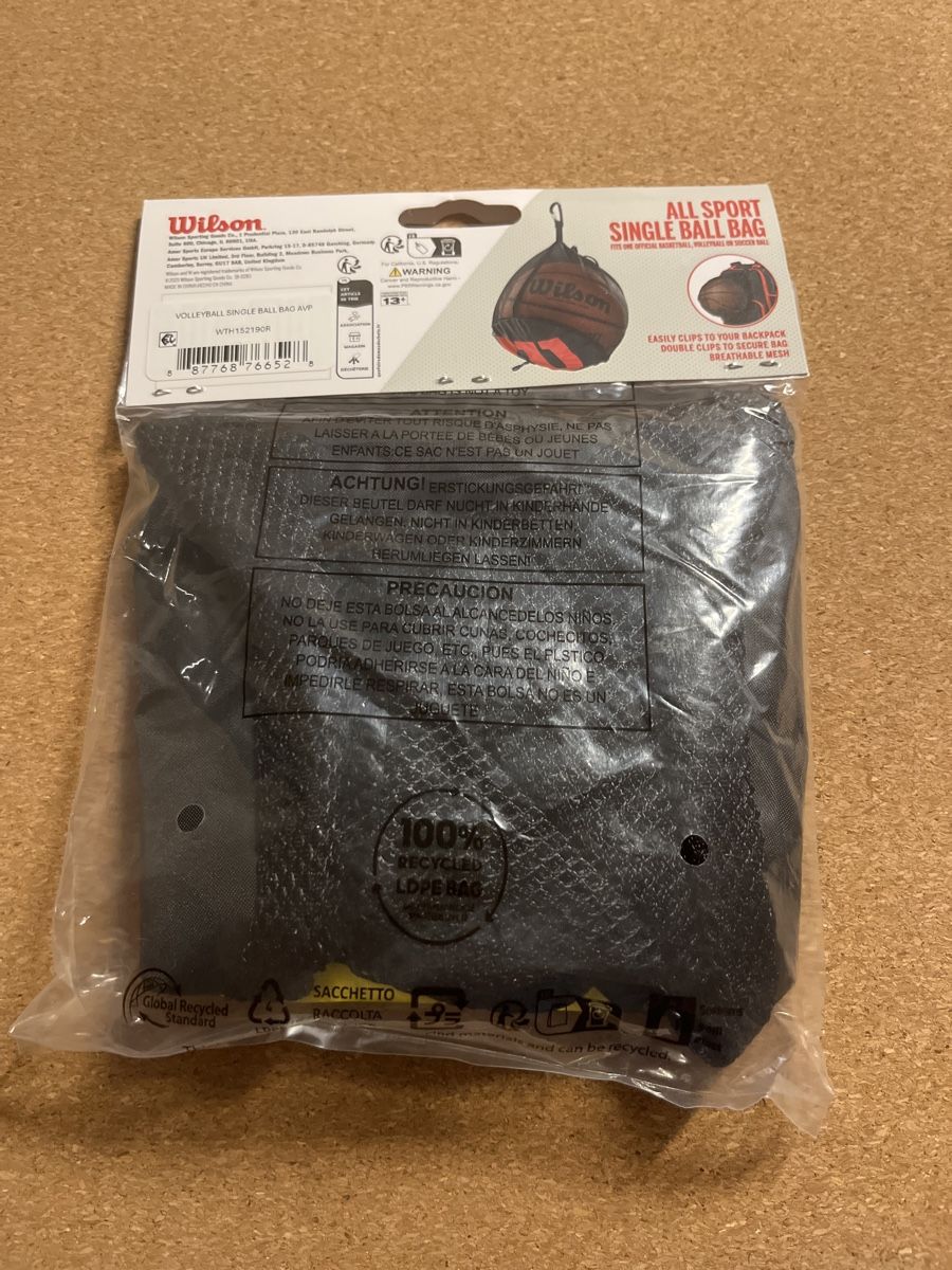 Wilson Borse: Wilson Ball Bag, Brand New – Nuovo e nell'imballaggio originale da Zürich venduto da Vegas_Items 1