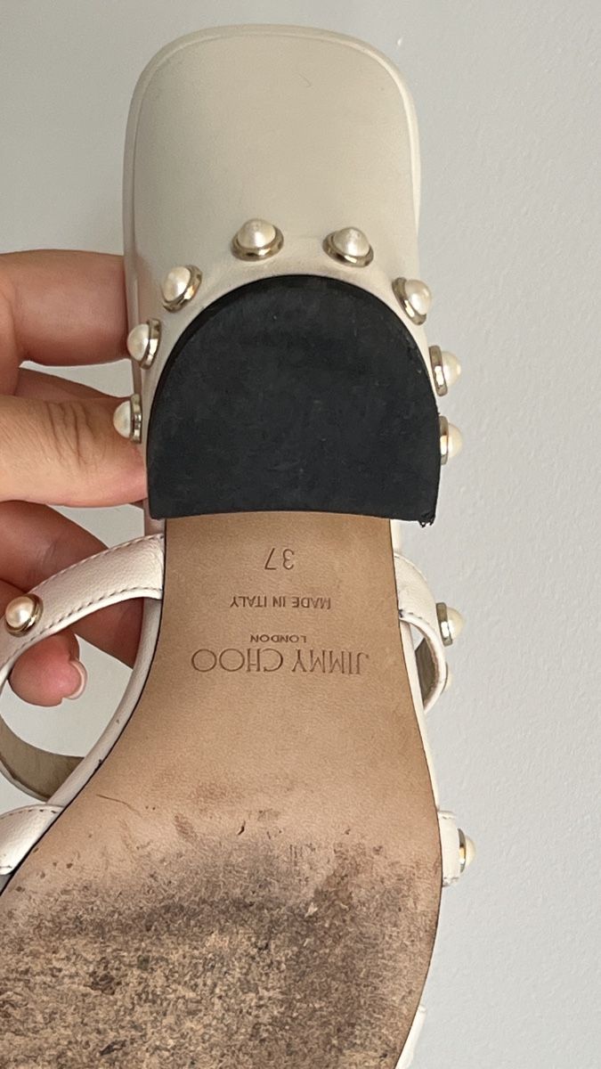 Jimmy Choo Damenschuhe: Jimmy Choo Mules size 37 – Neu (gemäss Beschreibung) aus Cadro von Victoria88 3