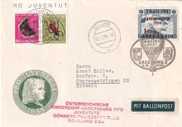 11. Österreichische Kinderdorf-Ballonpost (Fred Dolder) 1954
