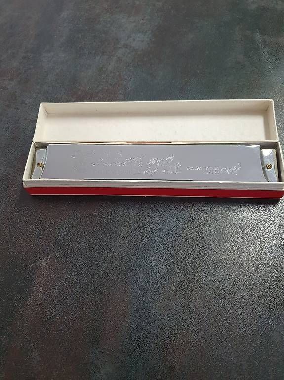 Musikinstrumente: Golden Harmonica Hit Made by Hopf – Gebraucht aus Rieden AG von Wirth03 3