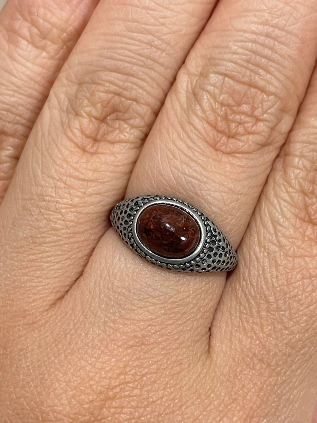 Bagues: Ring aus natürlichem Pietersit – Neuf avec emballage d'origine à Schiers par sisikristall 1