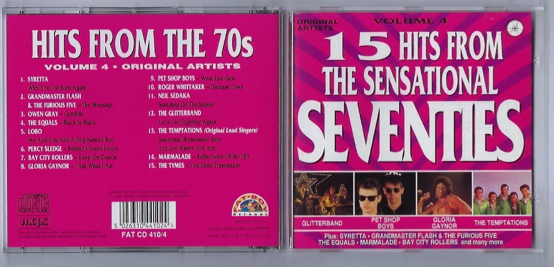 CDs: 70er Jahre - 4 CD Box – Gebraucht aus Sissach von Greywolf61 1